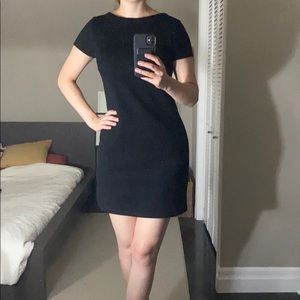 BR short sleeve waffle knit dress